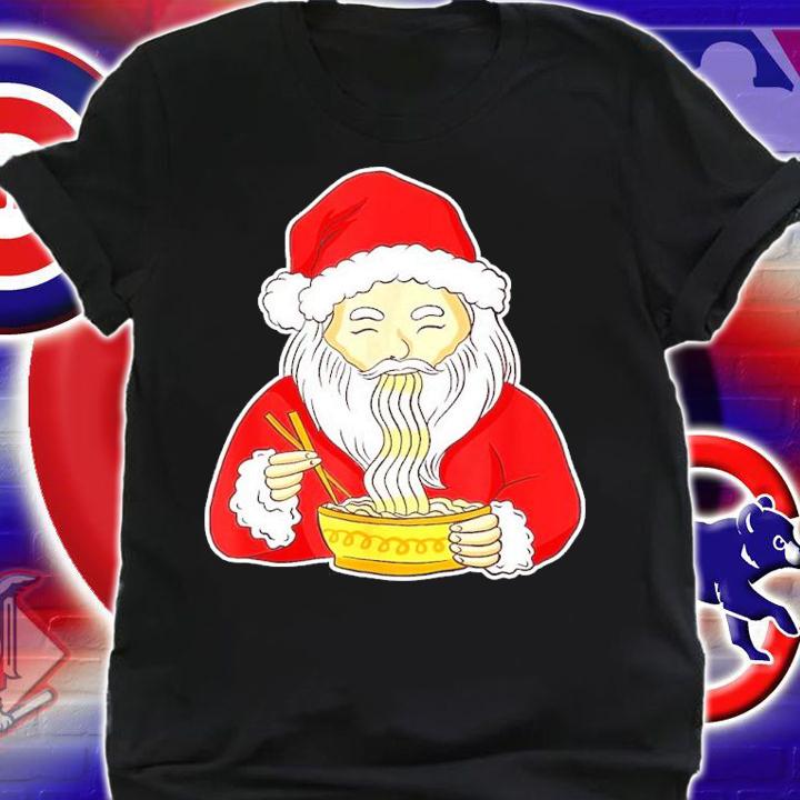 Santa Claus Ramen Noodles Christmas Shirt shirt