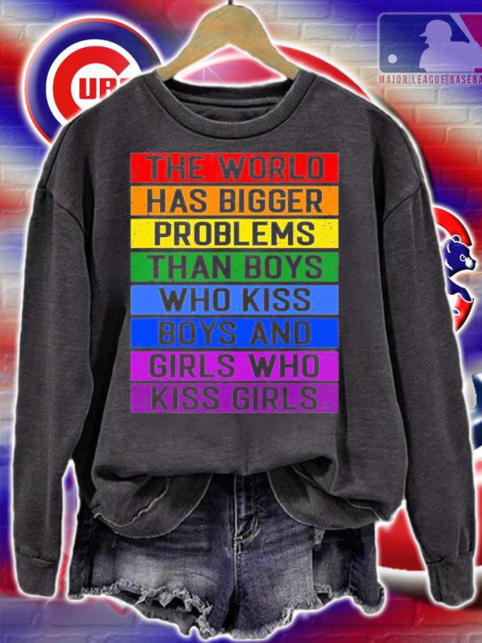 The World Has Bigger Problems LGBT Community Gay Pride Month T-Shirt
