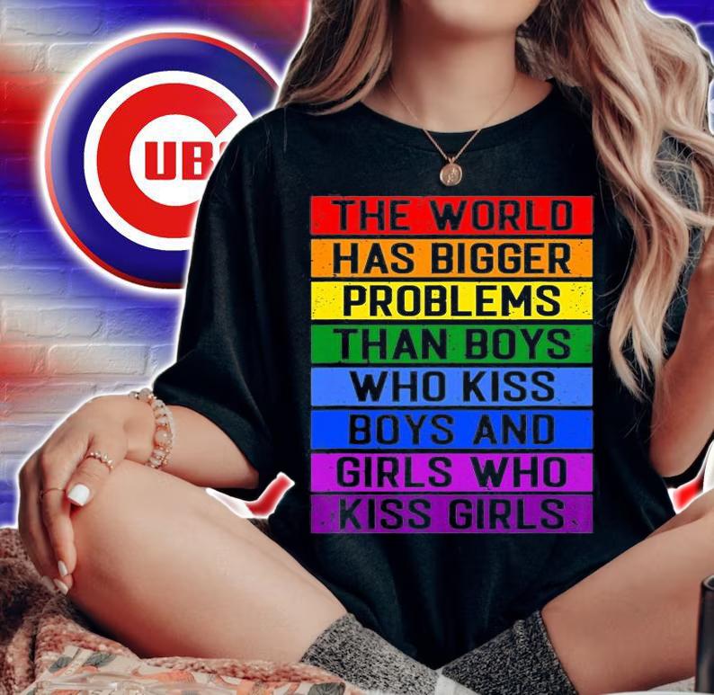 The World Has Bigger Problems LGBT Community Gay Pride Month T-Shirt