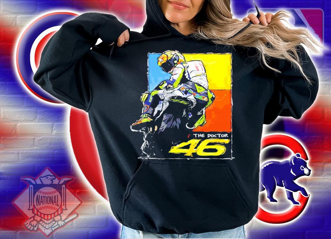 Valentino Rossi retraite main signature shirt hoodie