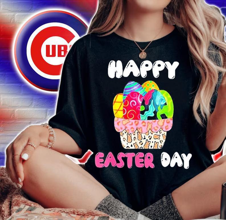 Egg Happy Easter Day T-Shirt woman shirt