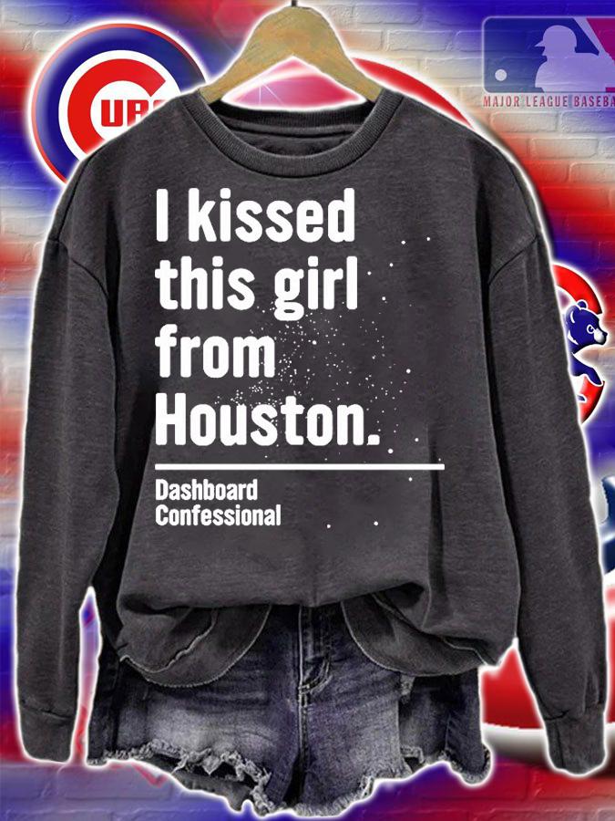 I Kissed This Girl From Houston Dashboard Confessional T-Shirt