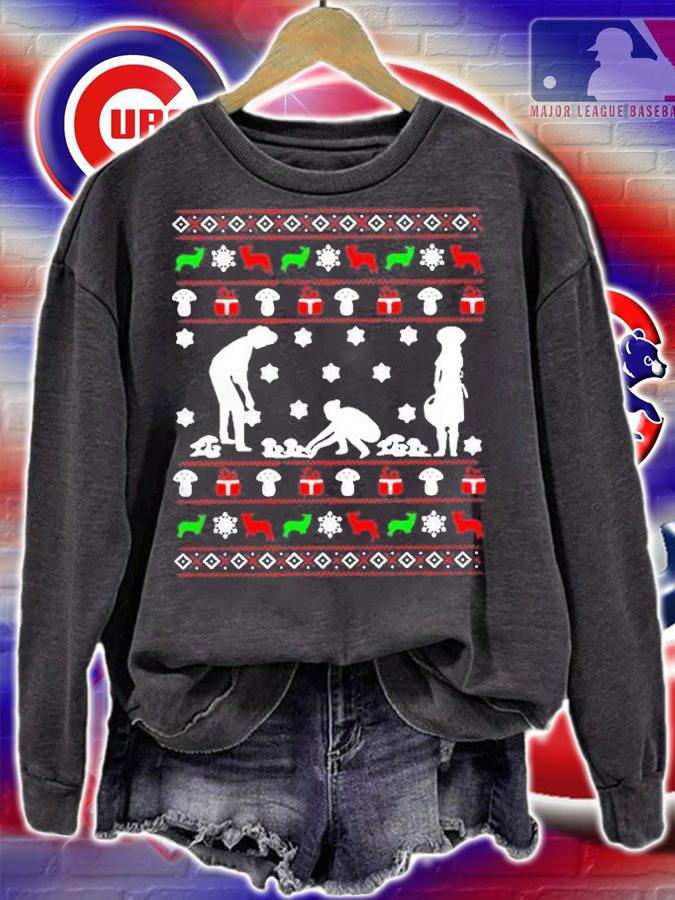 Mushroom Ugly Christmas Shirt sweatshirt