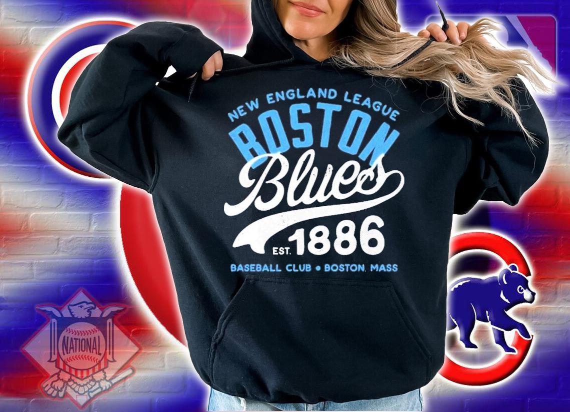 New England Boston Blues Est 1886 Baseball Club Shirt hoodie