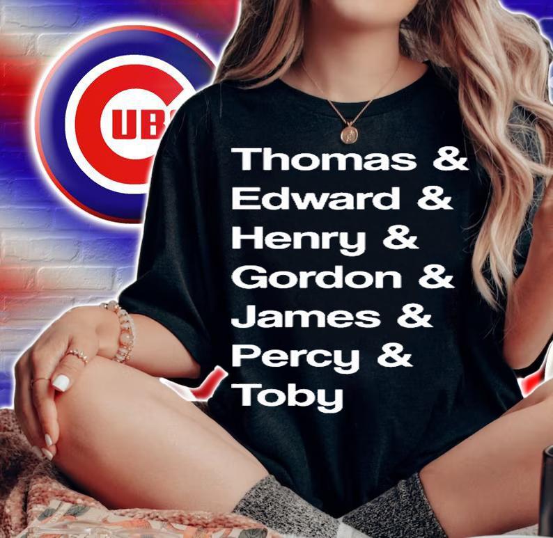 Thomas Edward Henry Gordon James Percy Toby T-Shirt woman shirt