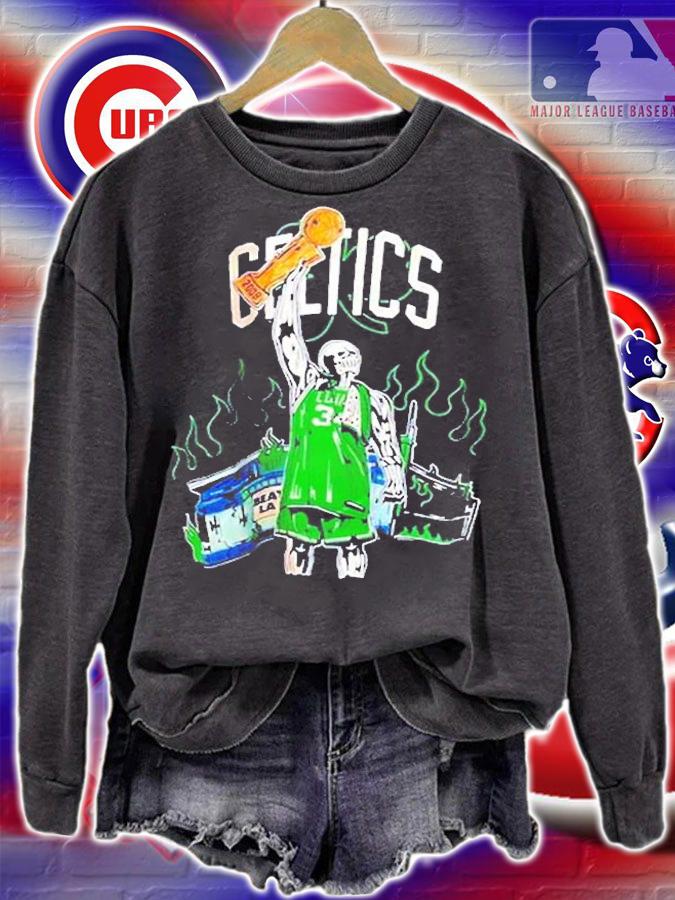 Vintage NBA Boston Celtics Paul Pierce Basketball T-Shirt sweatshirt