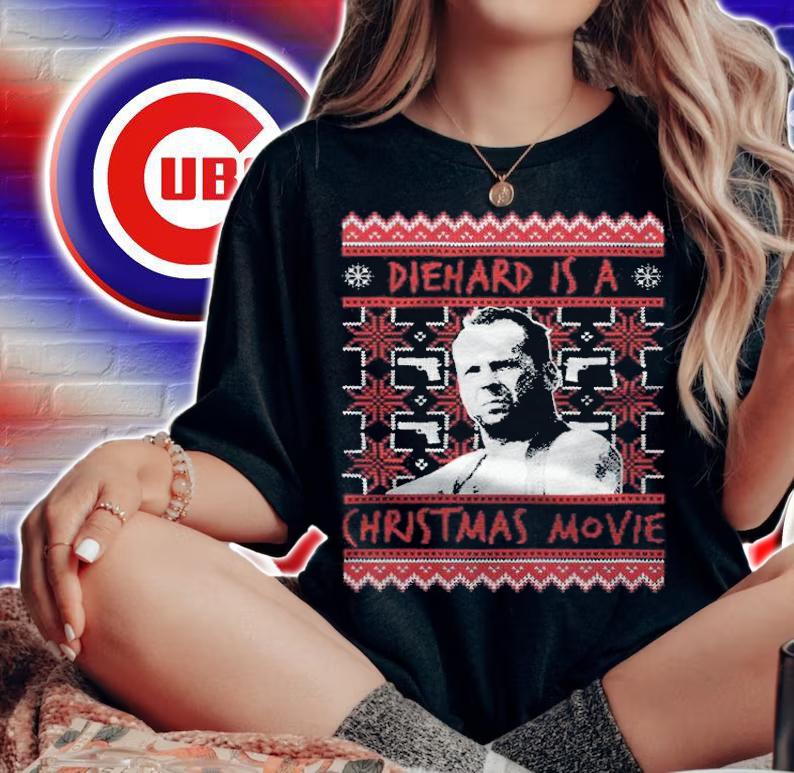 Die Hard Is A Christmas Movie Shirt woman shirt