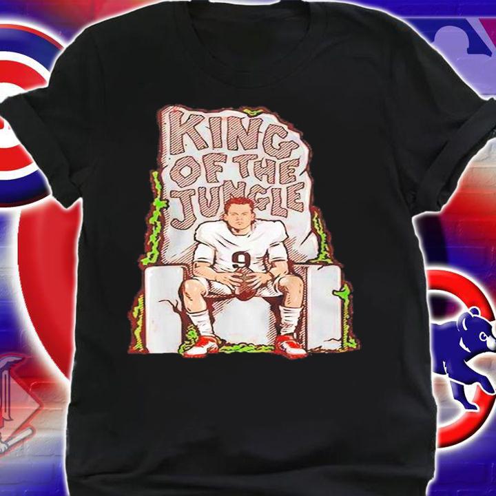 Joe Burrow 9 King Of The Junggle T-Shirt shirt