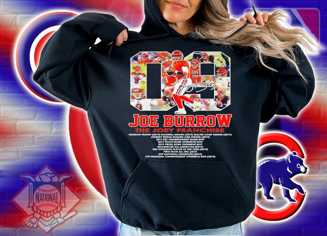 Joe Burrow The Joey Franchise Heisman Trophy 2019 Maxwell Award Shirt hoodie