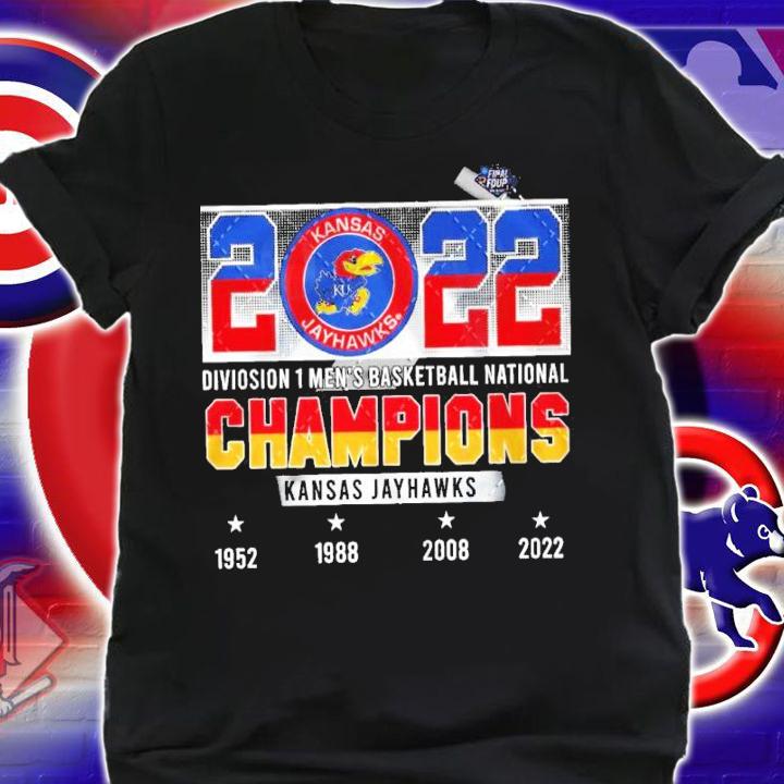 Kansas Jayhawks NCAA Division 1 Men's Basketball National Champions 2022 Shirt shirt