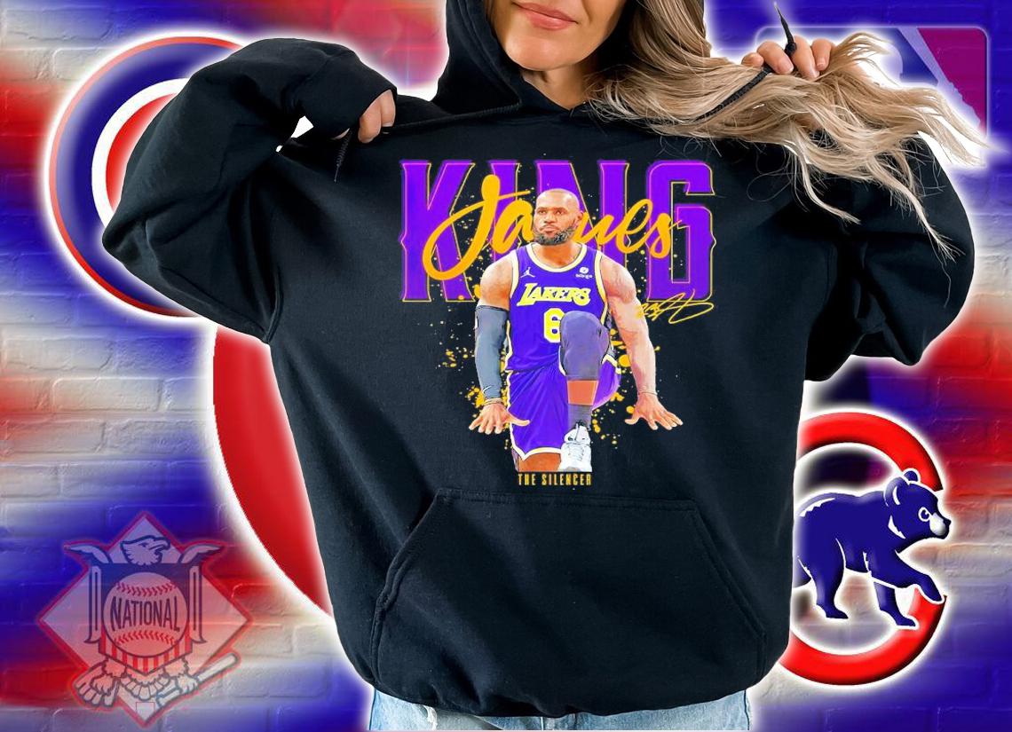Lebron James Los Angeles Lakers Signatures Shirt hoodie
