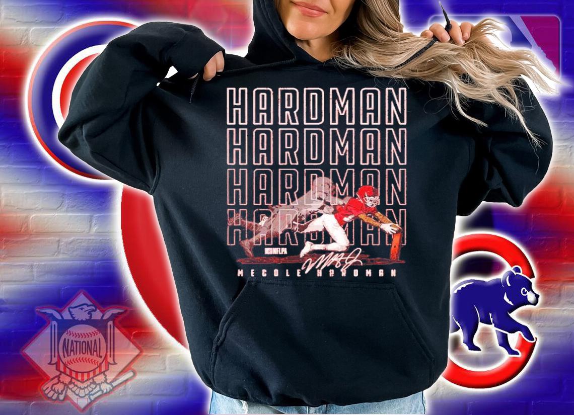 Mecole Hardman Kansas City Name Outline Football Shirt hoodie