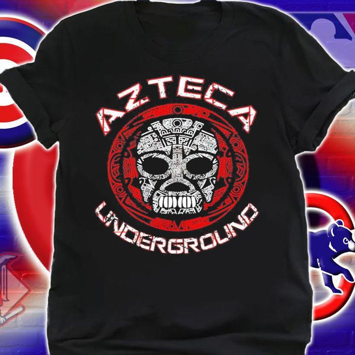 MLW Azteca Underground Skull Shirt shirt