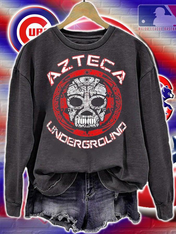 MLW Azteca Underground Skull Shirt sweatshirt