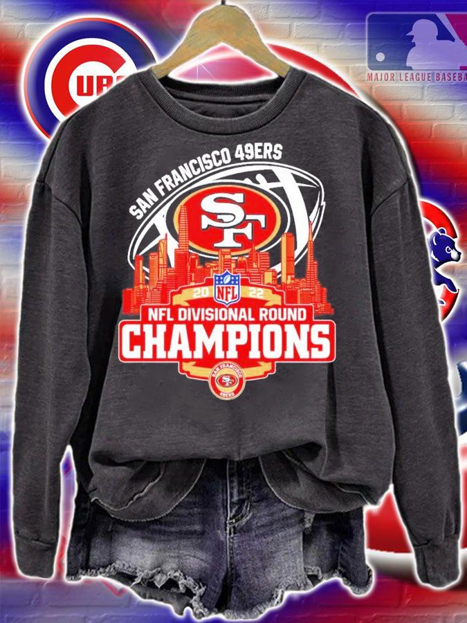 San Francisco 49ers 2022 NFL Divisional Round Champions Shirt sweatshirt
