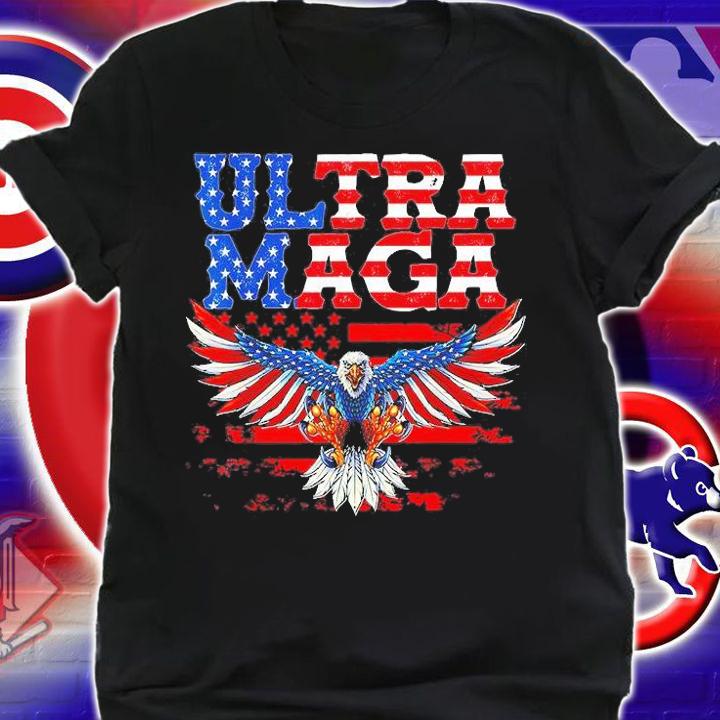 Ultra Maga Graphic US Flag American Patriotic T-Shirt shirt