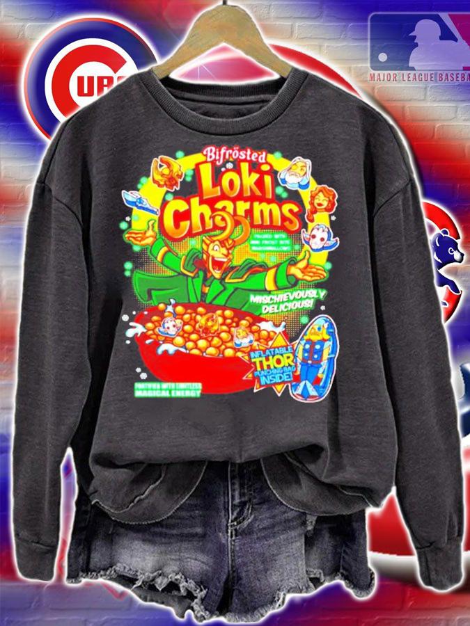 Bifrosted Loki Charms Mischievously Delicious shirt sweatshirt