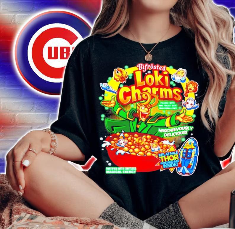 Bifrosted Loki Charms Mischievously Delicious shirt woman shirt