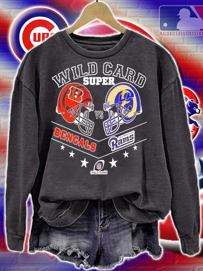 Los Angeles Rams Vs Cincinnati Bengals Wild Card Super T-Shirt sweatshirt