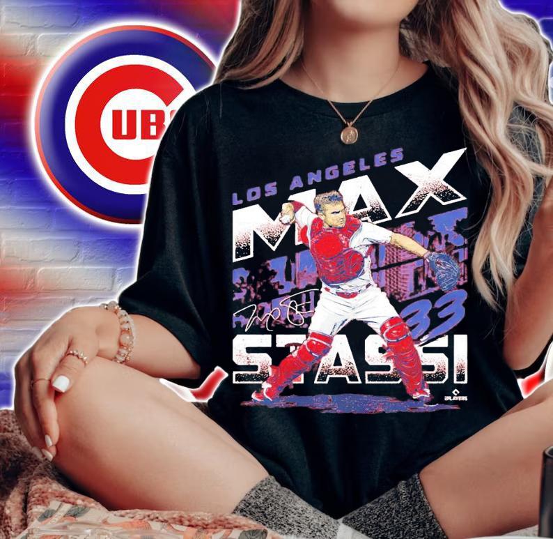 Max Stassi Los Angeles Baseball signature shirt woman shirt
