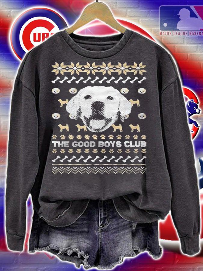 The Good Boys Club Tacky Christmas Shirt sweatshirt