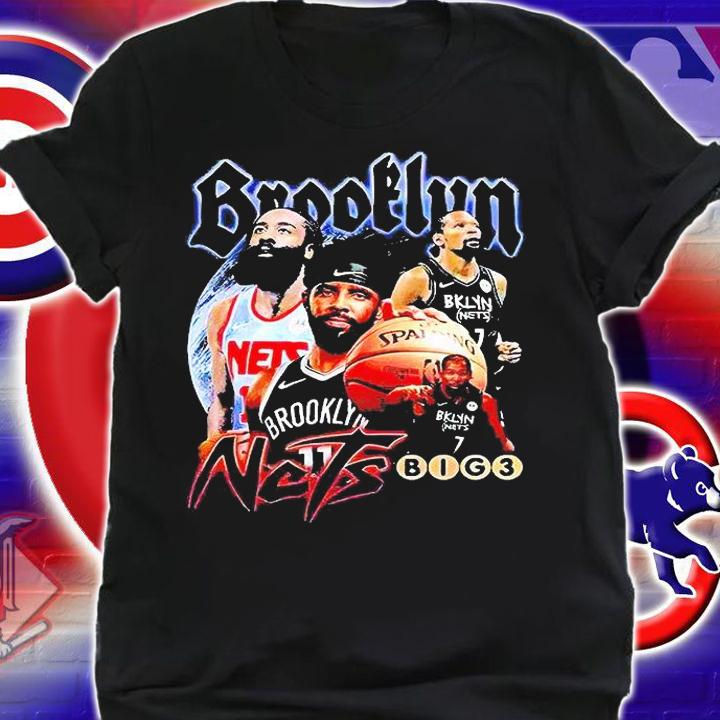 Brooklyn Nets Big 3 T-shirt shirt