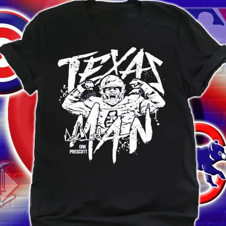 Dak Prescott Texas Dallas signature shirt
