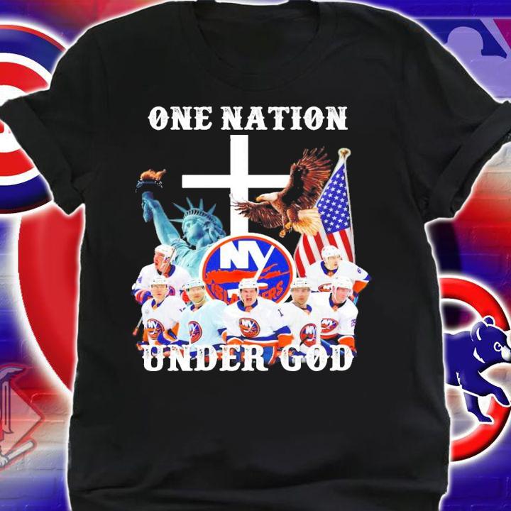 One nation under god New York Islanders t-shirt shirt