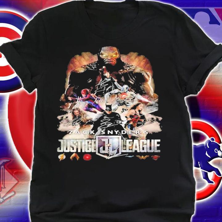 Zack Snyders DC Justice League signatures t-shirt
