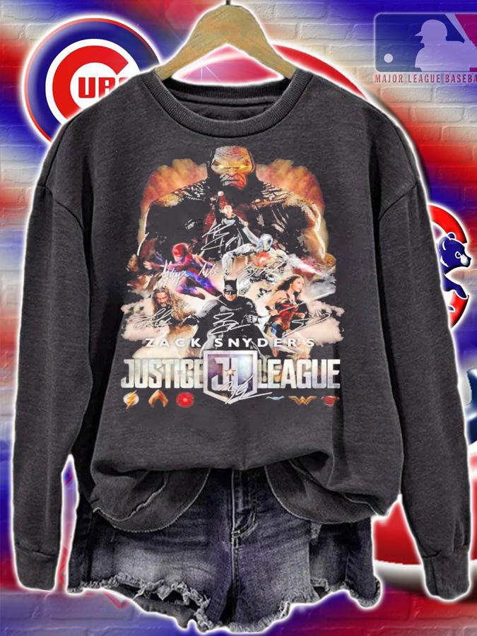 Zack Snyders DC Justice League signatures t-shirt
