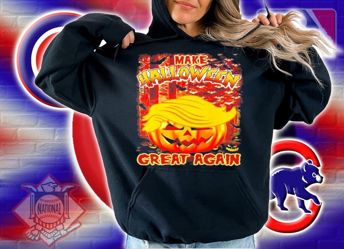 Donald Trump Pumpkin Make Halloween Great Again Shirt hoodie