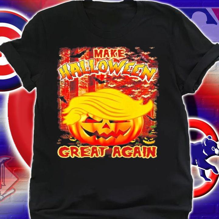 Donald Trump Pumpkin Make Halloween Great Again Shirt shirt