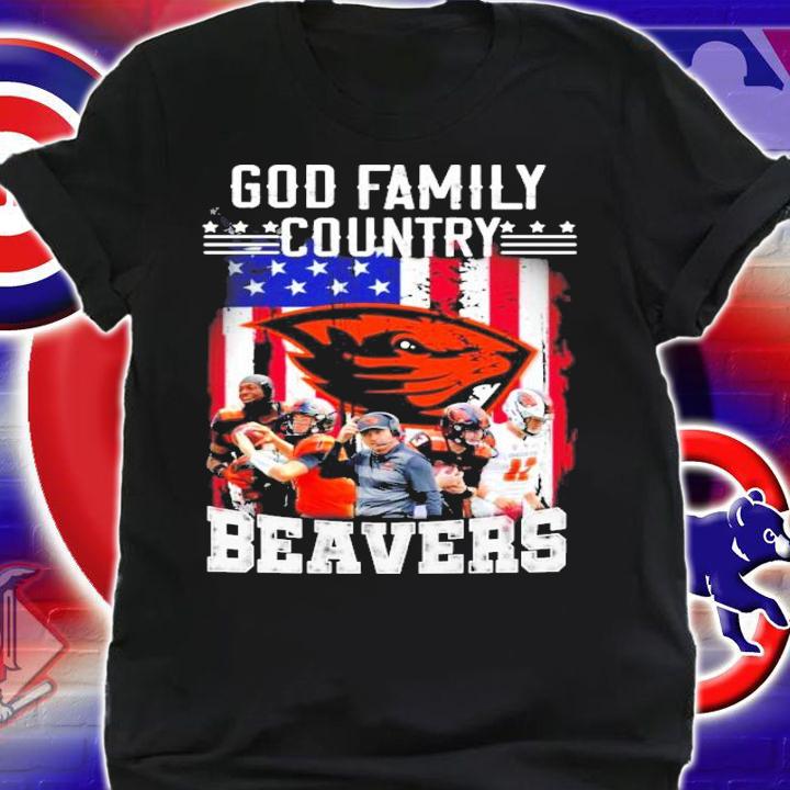 God family country Oregon State Beavers shirt