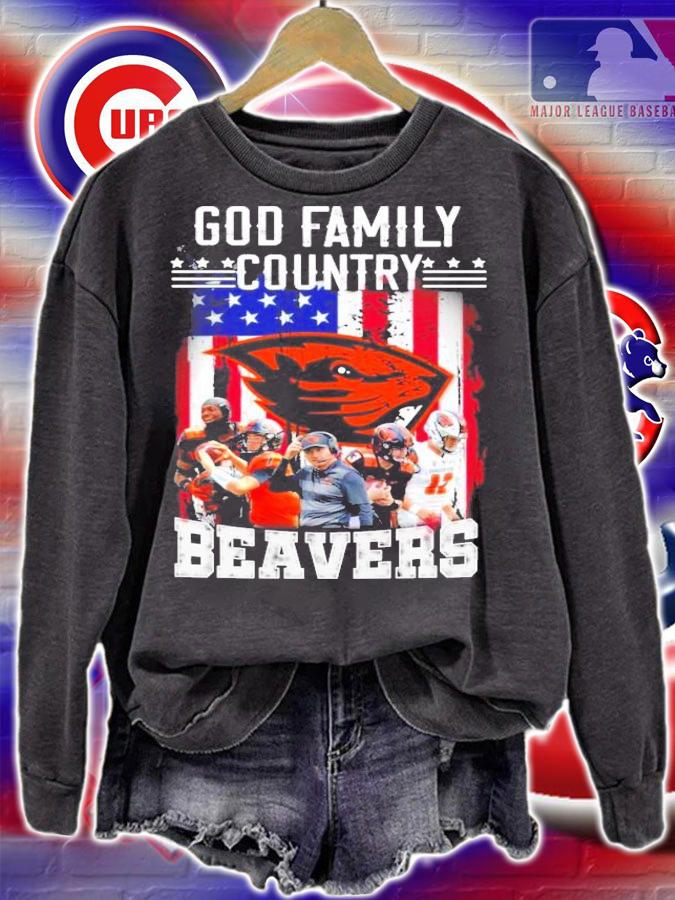 God family country Oregon State Beavers shirt