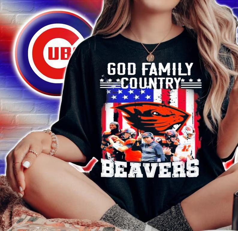 God family country Oregon State Beavers shirt
