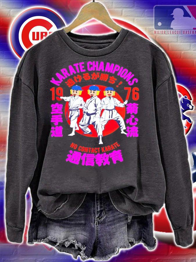 Kikutaro Kiku Karate shirt sweatshirt