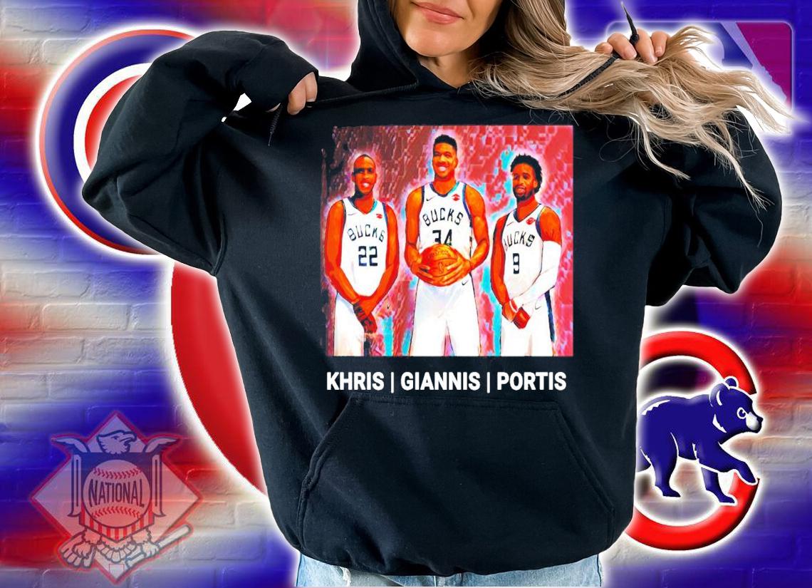 Milwaukee Bucks Khris Giannis Portis Basketball shirt hoodie