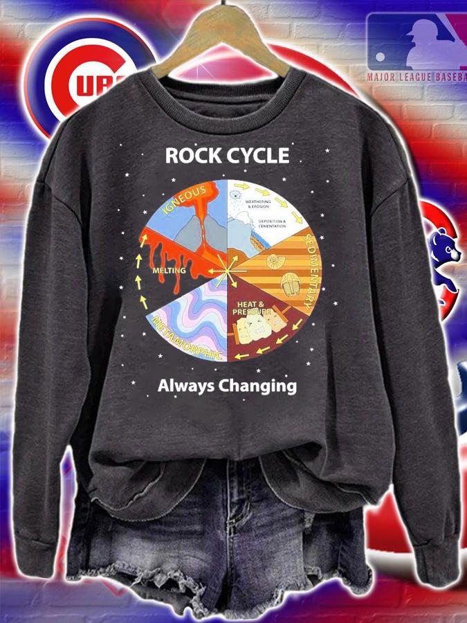 Rock Cycle always changing shirt sweatshirt
