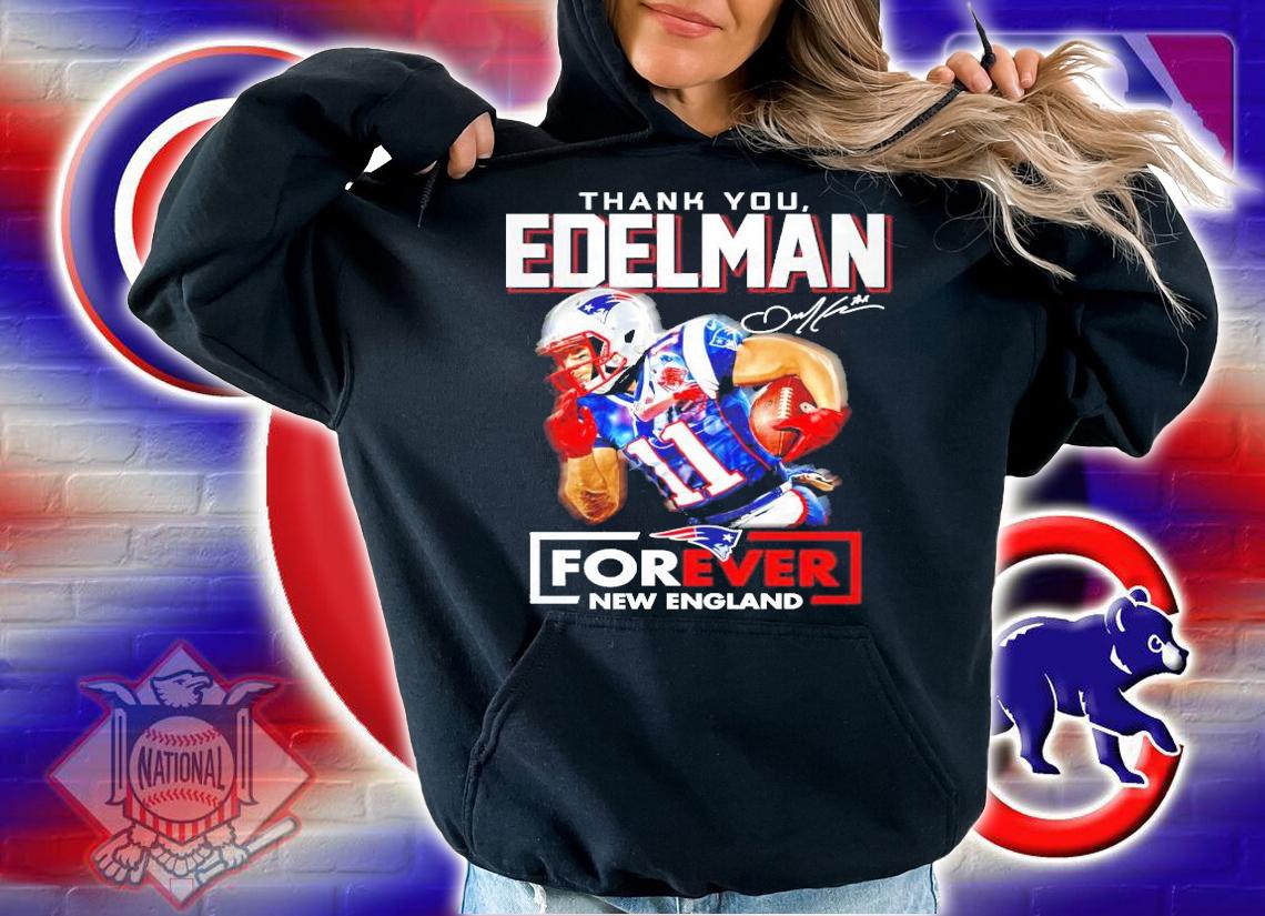 Thank you Edelman forever New England signature shirt hoodie