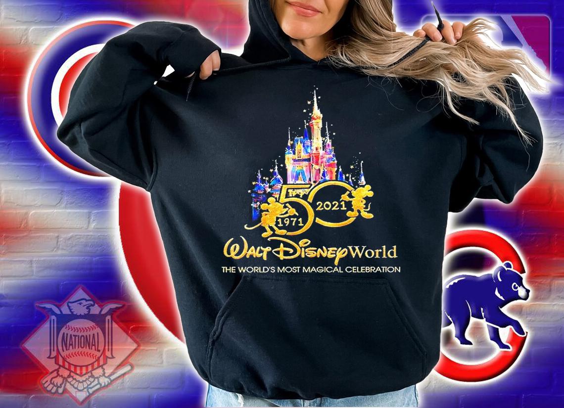 50 Years 1971-2021 Walt Disney World the world's most magical celebration T-shirt hoodie