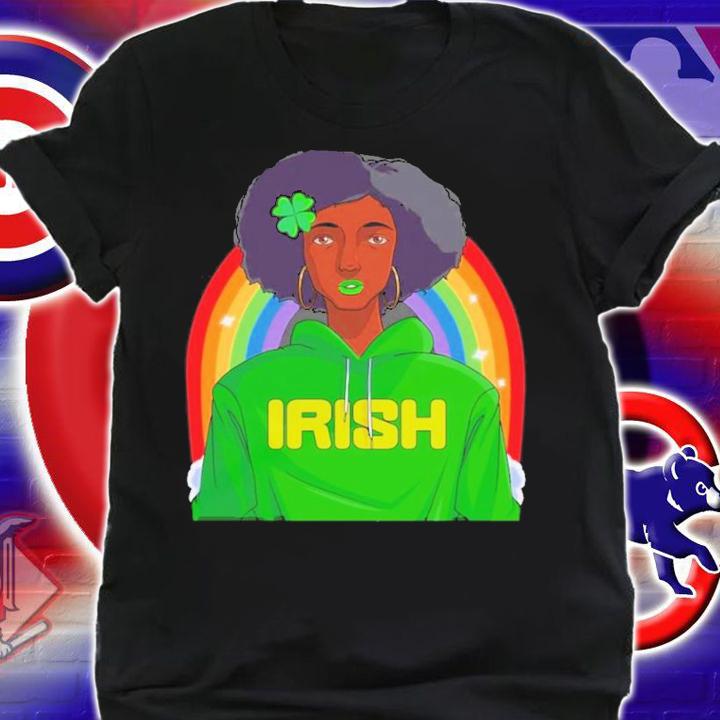African American Black Leprechaun St.Patrick's Day shirt shirt