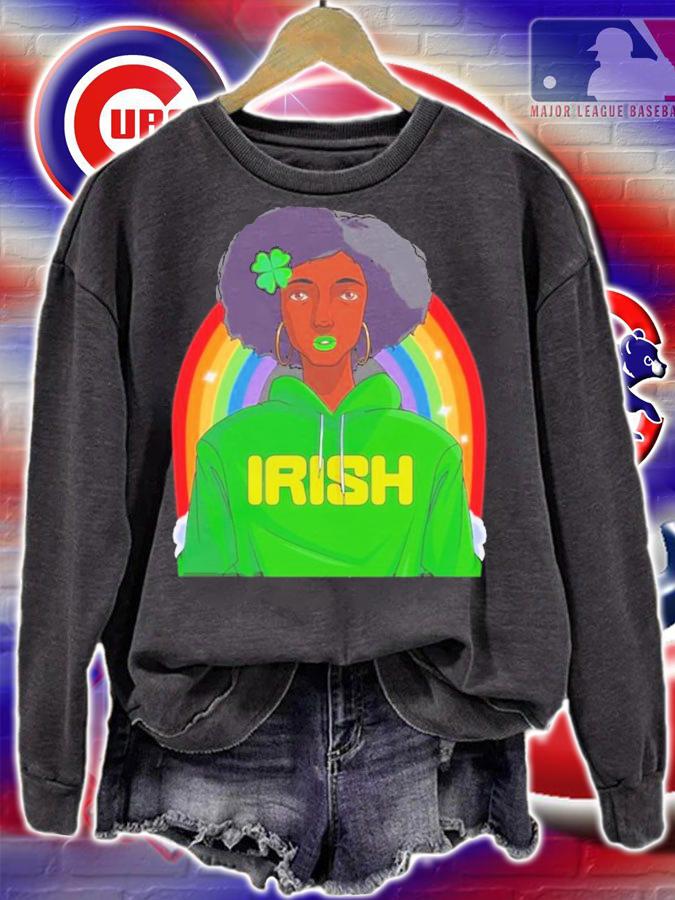 African American Black Leprechaun St.Patrick's Day shirt sweatshirt
