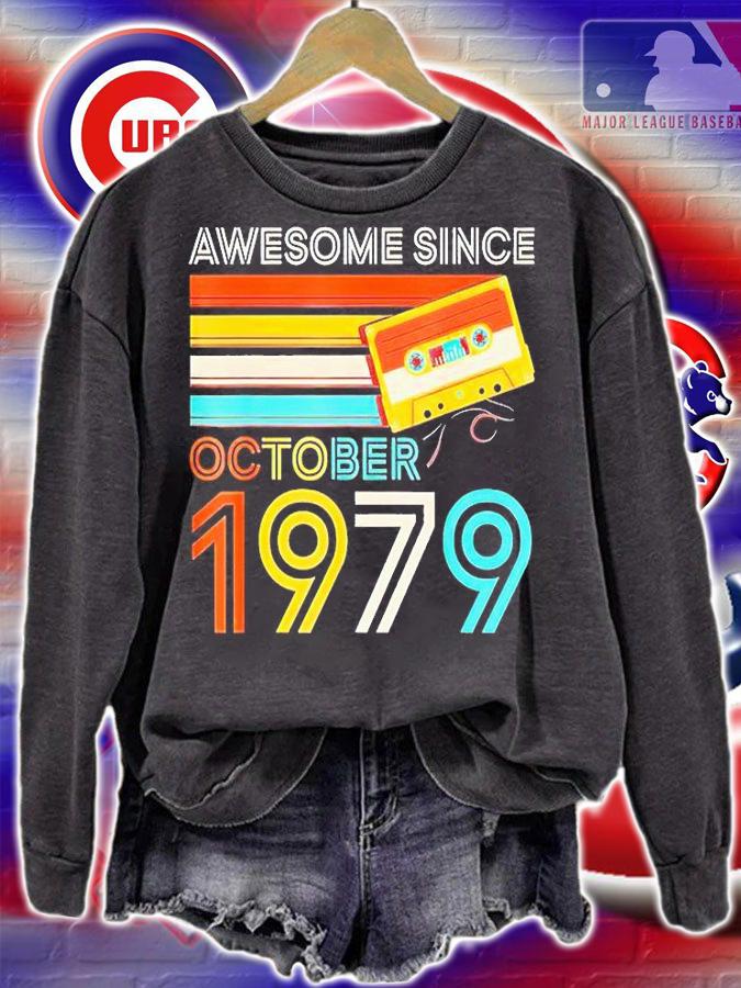 Awesome since October 1979 42th birthday 42 year old T-shirt sweatshirt