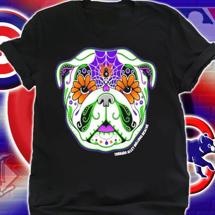 Bulldog Sugar Skull Shirt shirt
