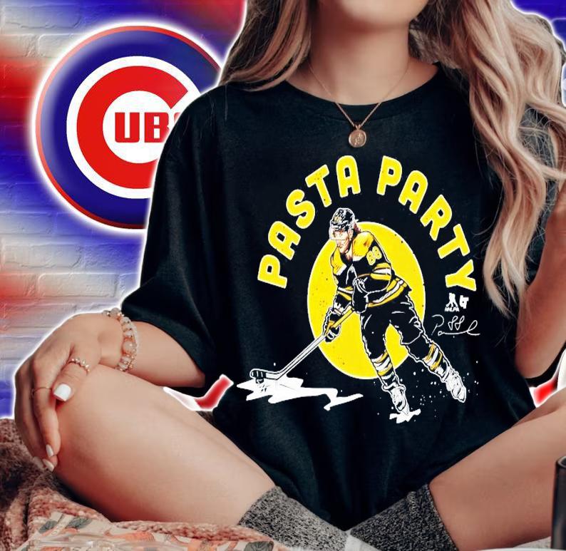 David Pastrnak Pasta Party signature shirt woman shirt