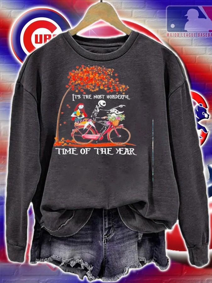 Jack Skellington Sally Wonderful Time Year Shirt.Jpg sweatshirt