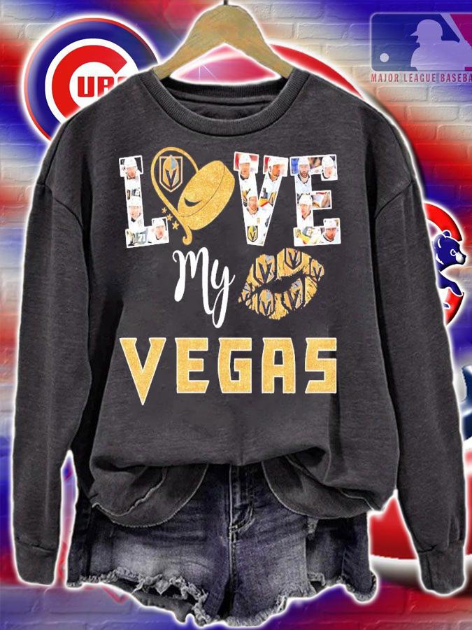 Love my lip Vegas shirt sweatshirt