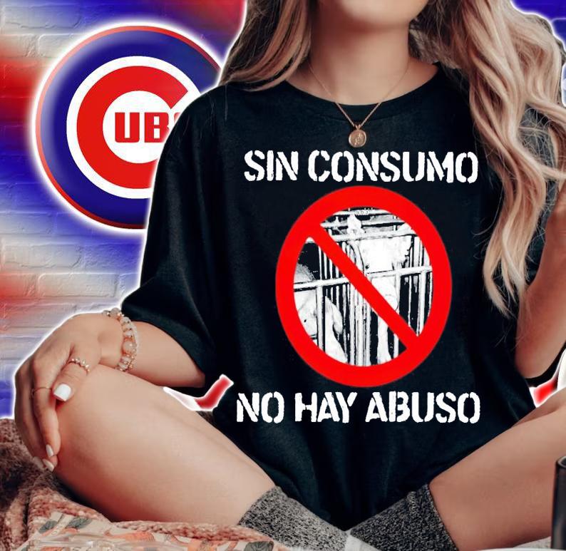 No Pig sin consumo no hay abuso shirt woman shirt
