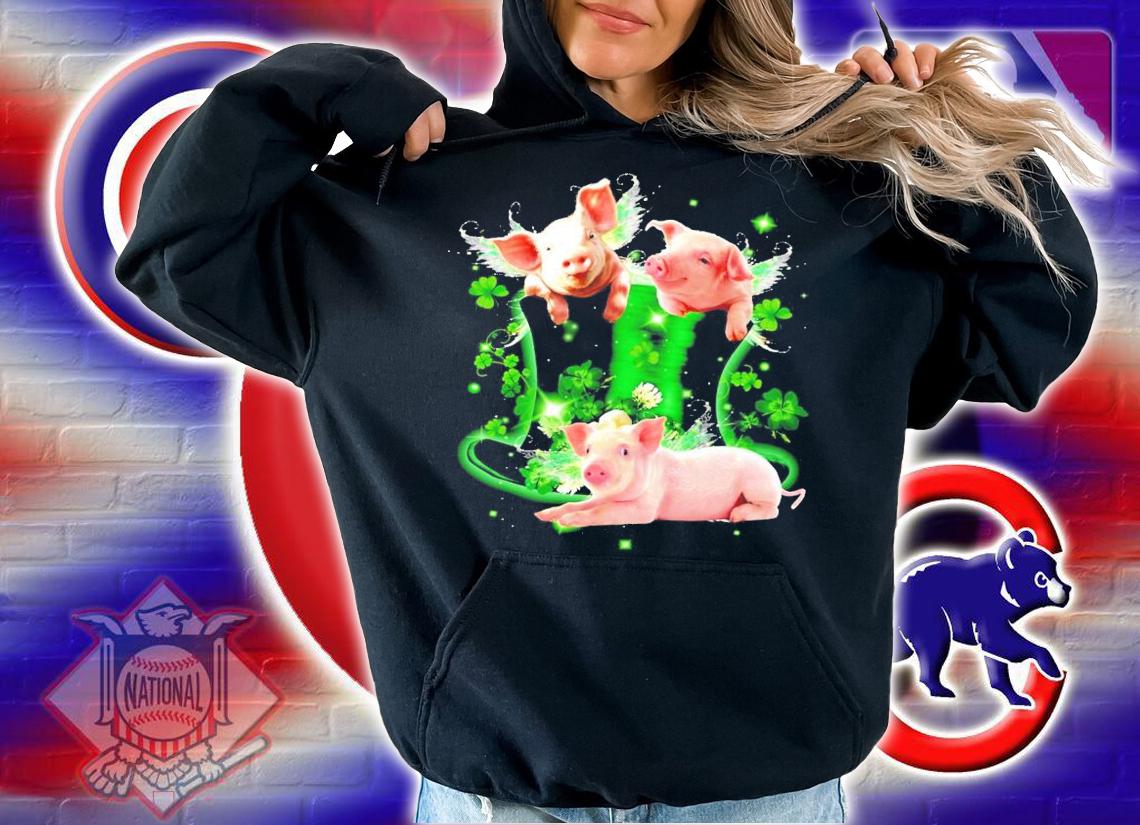 Pig Leprechaun lucky fairies for pig lover shirt hoodie