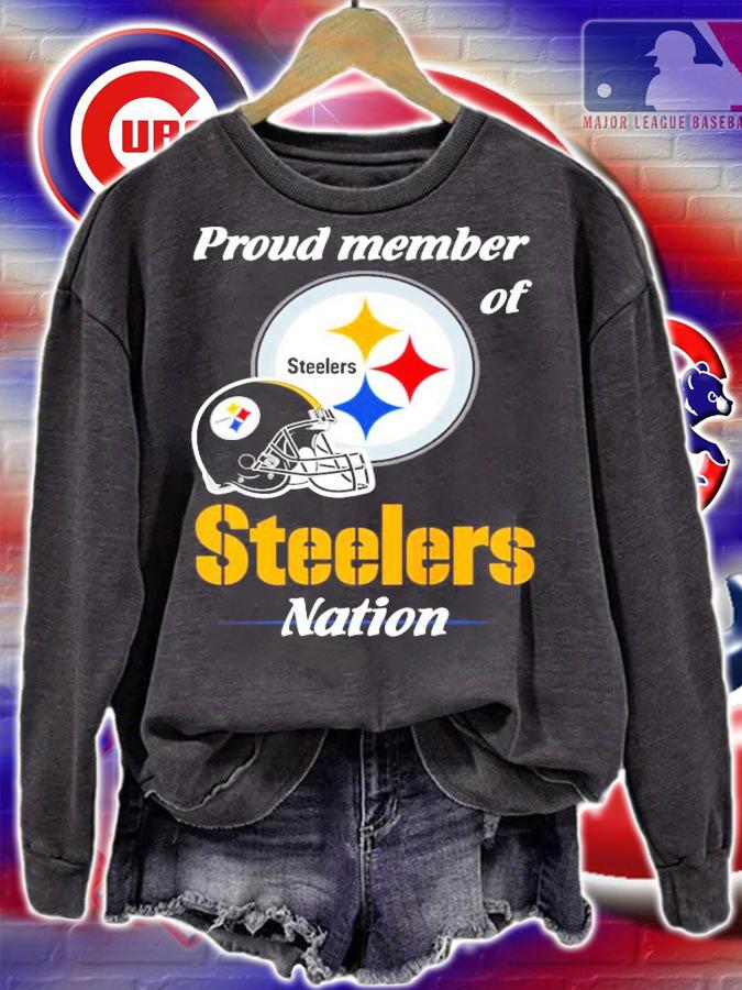 Proud member of Pittsburgh Steelers nation shirt